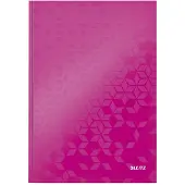 Leitz Notitieboek Leitz WOW A4 lijn roze | 6 stuks