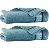 Zwoltex Handdoekset Egyptisch Katoen 50x90 & 70x140cm Blauw