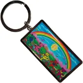 Rock Off Grateful Dead - Rainbow - Sleutelhanger