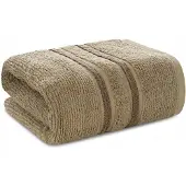 Eurofirany Dina Badhanddoek 70x140 cm - Donker Beige