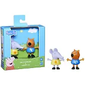 Pipsa Possu Speelgoed Peppa's Beste Vrienden Emily Olifant en Freddy Vos 2-Pack, 3-Inch Schaal