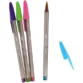 BIC Balpennen Cristal Fun 15 Cm 1,6 Mm 4 Stuks