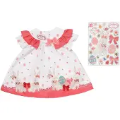 Baby Annabell Paasei met Jurk - Poppenkleding 43 cm