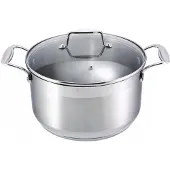 Galicja RVS Kookpan Inductie 16cm 1.8L met Glazen Deksel
