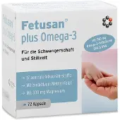 Intercell-Pharma GmbH – Fetusan Plus Omega-3 | 72 Capsules