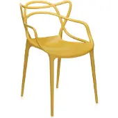 Kartell Masters Stoel Mustard | 2 chairs