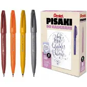 Pentel EFGN Lettering & Kalligrafie Set - Leer Handlettering