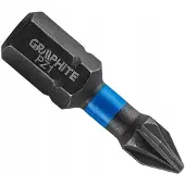 Graphite PZ1 Hamerbit 25 mm - Hoogwaardig S2-staal