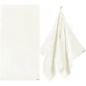 Zwoltex Queen Badhanddoek Wit 70x140cm - 650g/m² Biologisch Katoen