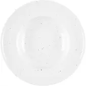 Lubiana Kaszub ART Diep Bord 24 cm Wit met Vlekken