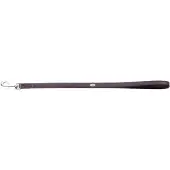 Dingo Royal Lederen Korte Hondensnoer - 2x60 cm Zwart