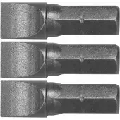 Sthor Platte Bit 25mm 1/4" 8mm - 3 Stuks