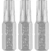 Graphite Torx T30 Bits 25mm - 3 Stuks
