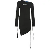 Karl lagerfeld JEANS Jurk zwart / wit