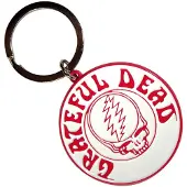 Grateful Dead - Steal Your Face Mono Red - Sleutelhanger