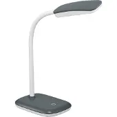 TRIO REALITY BOA - Tafellamp - Titanium - incl. 1x SMD 3,5 W - 4-stappen TOUCH - Flexibel