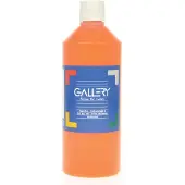Gallery plakkaatverf, flacon van 500 ml, oranje