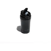 Muitomas Thermofles - Dubbel geïsoleerde voering -350ml – Vergrendeling op dop - 12 uur warm of 24 uur koude dranken – Zwart