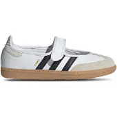 Adidas Ballerina met riempjes 'Samba' zwart / wit / offwhite