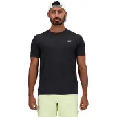 New Balance Functioneel shirt 'Athletics' grijs / zwart