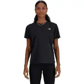 New Balance Functioneel shirt 'Athletics' grijs / zwart