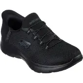 SKECHERS SUMMITS-DIAMOND DREAM Dames Instappers - Zwart