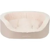 Amiplay Aspen Hondenkussen Ovaal L Beige - Comfort & Kwaliteit