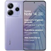 Xiaomi REDMI Note 14 5G Lavender Purple 8 GB + 256 GB
