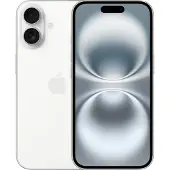 Apple SIM-vrije iPhone 16 5G 128 GB AI Mobiele Telefoon Wit