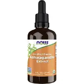 Now Organic Ashwagandha Liquid - 59 ml