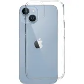 Mobiparts TPU iPhone 14 Hoesje Transparant