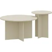 En.casa Salontafel Verummetka set van 2 havermout []