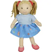 Heless Pop Pippa - Zachte pop van 22 cm voor baby's - Wasbaar