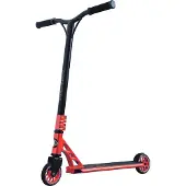 Schildkrot-Puppen stunt step Flipwhip metallic rood - premium trick scooter.