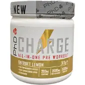 PHD - Oplad Alles-in-één Pre-workout, Sherbet Lemon - 300g