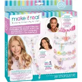Make It Real - Juwelenset met Vlinders - Maak armbandjes, een choker en een haaraccessoire