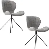 Zuiver Stoel OMG Chair Light Grey