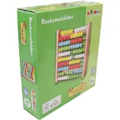 Spielmaus Speelmuis houten rekenliniaal 19x5x19 cm