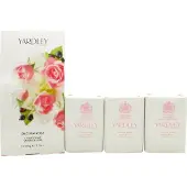 Yardley London English Rose zeepset 3 x 100 gr