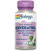 Solaray Super Resveratrol 250mg Capsules 30 Eenheden