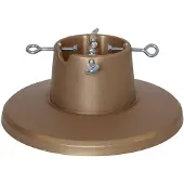 Star Trading Boomstandaard "Granig", goudkleurig, kunststof, 1,6 liter, voor stammen met een diameter van 3,5-10,5 cm, max. 210 cm hoog, 38 cm