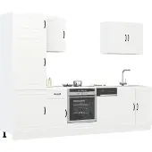 vidaXL 7-delige Keukenkastenset Kalmar bewerkt hout wit