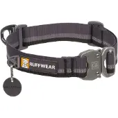 Ruffwear - Top Rope Collar - Hondenhalsband 28-36 cm, basalt gray