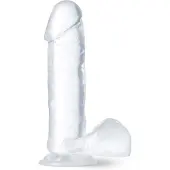 B Yours - Glimmer - Transparante dildo - 20,3 cm