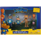 Dog Man Film Actiefigurenset Multipack, Inclusief 2,5 Inch Figuren - Geïnspireerd door De Film