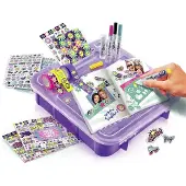 Canal Toys Decorative Briefcase With Diary Paars