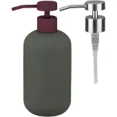 Mette Ditmer Lotus play zeepdispenser hoog, incl. 2 pompkoppen Dark olive