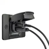 Scanstrut Flip Pro Bisel Dual Fast Charging Socket Zilver