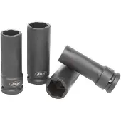 JBM 1/2´´ Slagdoppenset 4 Stukken