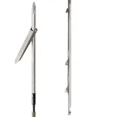 Pathos Squalo Ow Medium Single Barb 7 Mm Spearshaft Zilver 135 cm